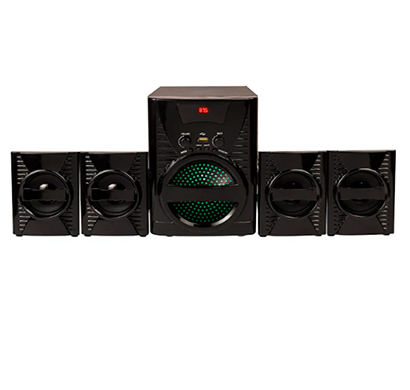 flow grand2 bluetooth home theater system (black)